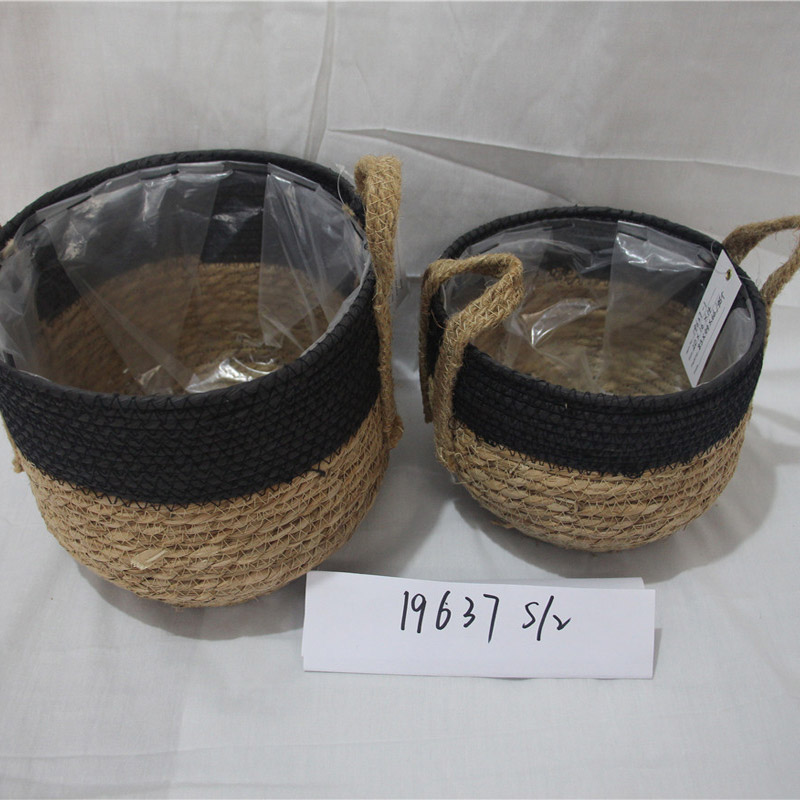 Ръчно изработена кошница за съхранение на зюмбюл от естествена вода