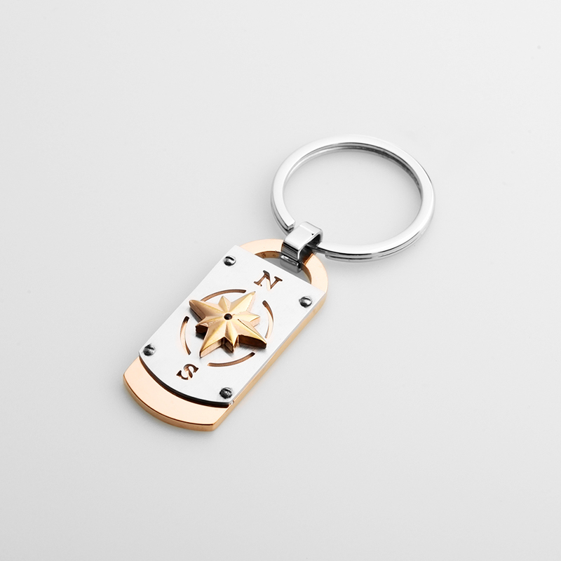 Търговия на едро Моден аксесоар Двуцветна висулка Ключодържател от серия Sea's collection