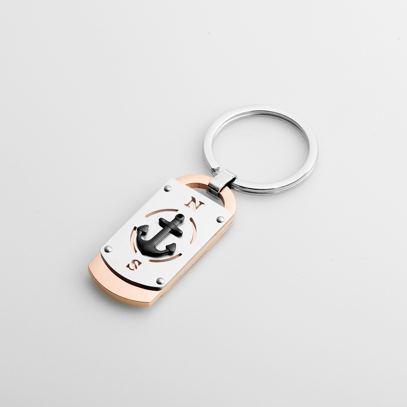 Търговия на едро Моден аксесоар Двуцветна висулка Ключодържател от серия Sea's collection