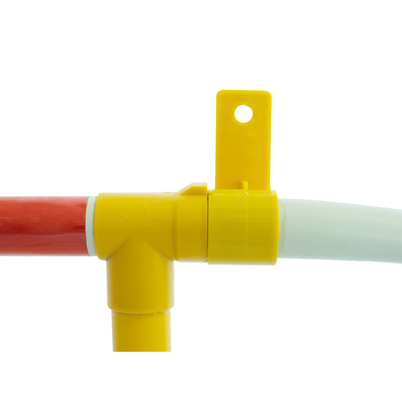 Пластмасовата бариера за контрол на тълпата струва производител на барикада от PVC тръби 1,5 м бариери за контрол на движението в ск...