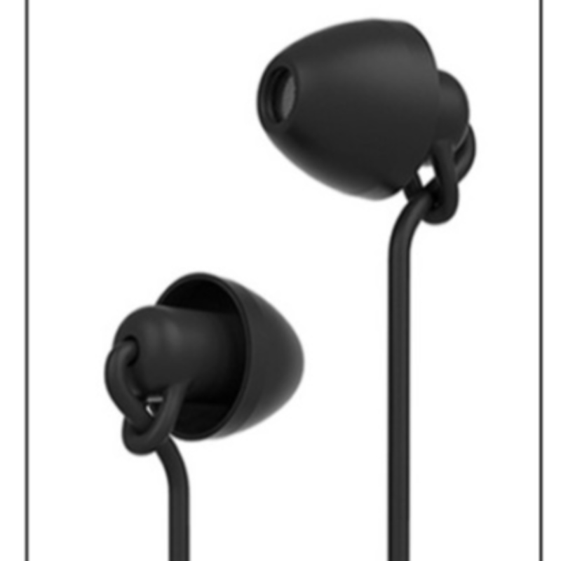 Слушалки за премахване на шума Кабелни слушалки за сън Цели силиконови слушалки за сън