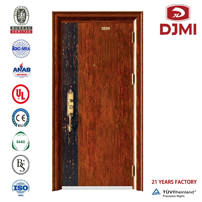 Продажба на Puertas De Hierro Hot Sale Висок американски панел Нигерия Външен Врат Сейф Рум Steel Doors Многофункционален Puertas De Hierro Резиденциале...