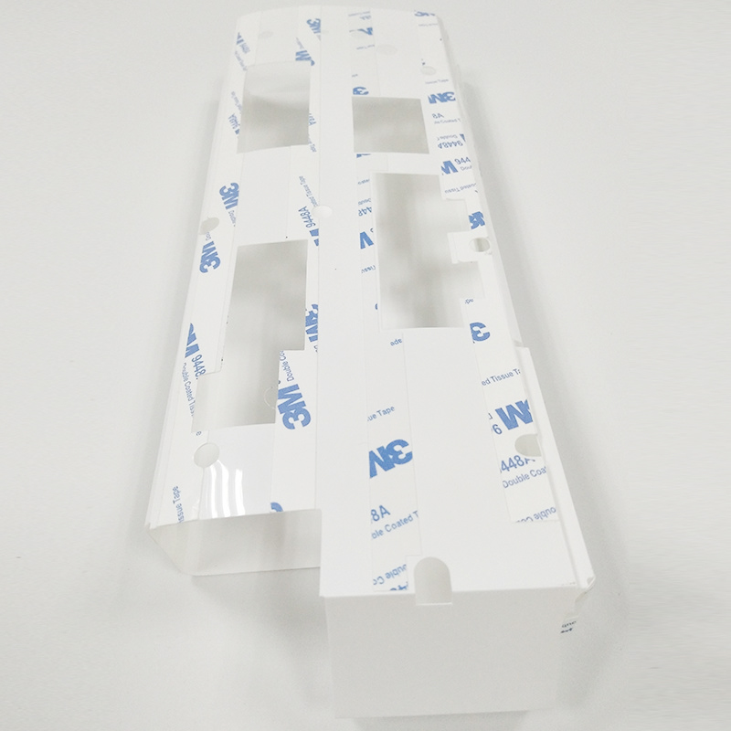 Нов бял изолационен уплътнение GE-FR1 изолационен лист пламък забавяща PC изолационен лист може да бъде изрязан