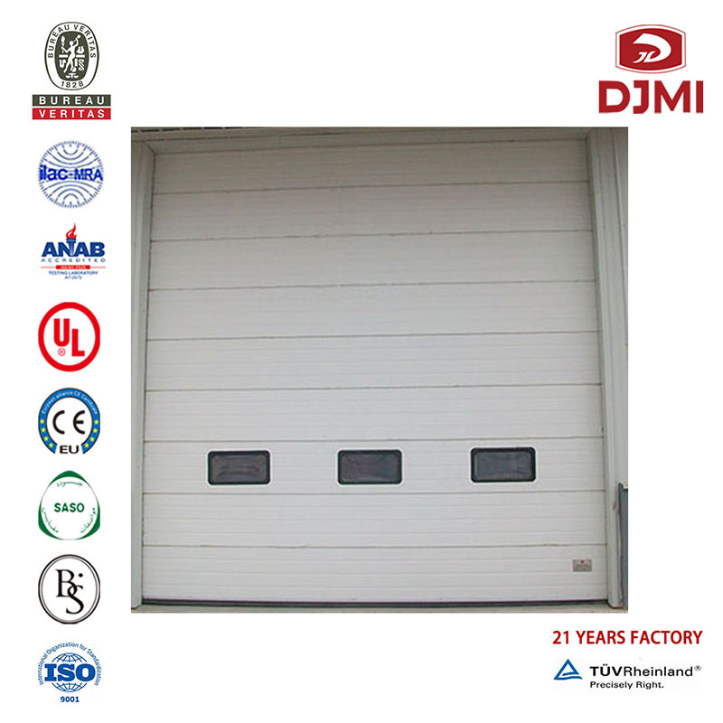 Бранд Ню Factory Прайс Aluminum Roller Home Door Overhead Garage Hot Selling Best Aluminum Door Design Quality Garage Doors
