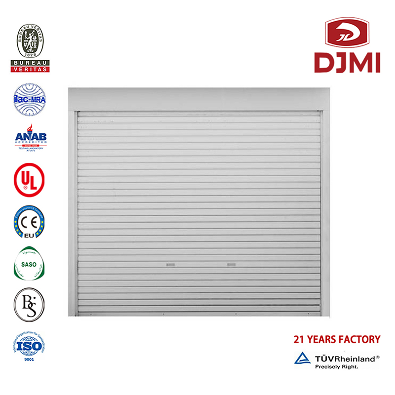 Бранд New Industry Doors with Pu 8X7 Гаражна врата Hot Selling Good Quality Roller Shutter Termal Insulation Doors Galls Гараж Door Multifuncal Aluminum Roller Shutter Sectional Arage Electrical Garage Door