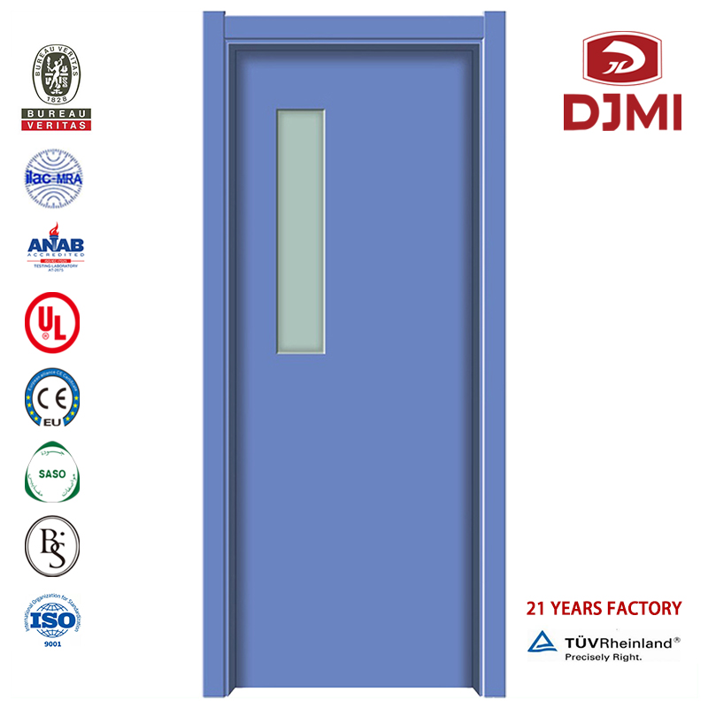 Евтино изработени дървени врати за продан, огнеупорна болнична врата, изработена по поръчка от Кралство, изкован дървен материал...