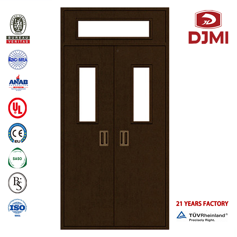 Евтини неръждаеми кожени външни номинални врати Стоманени противопожарни врати Кения Персонализирани плътни студени ролетни в...