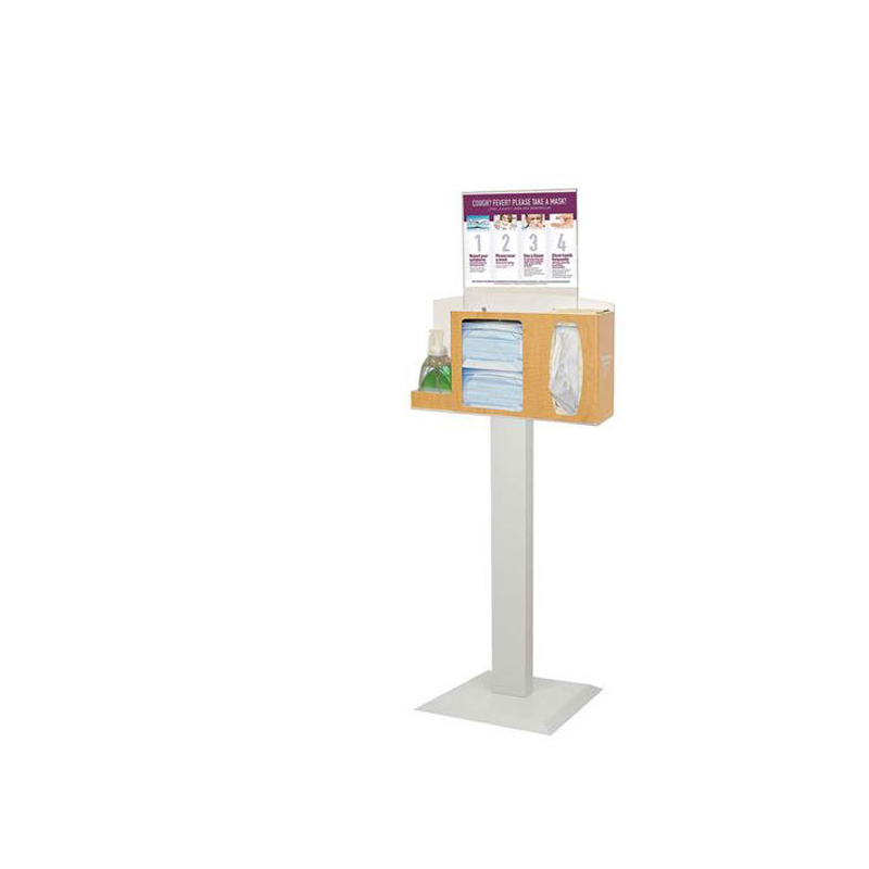 TMJ700 Good Quality Metal Supermarket Pop Регулируем Pedestal Poster Stand