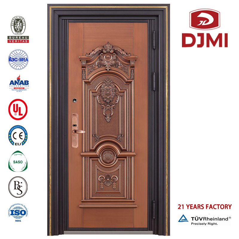 Door Chines Factory School 2 панел Търговски размер Security Design Iron Steel Doors Russian Armored Doors Висок качествен Оферта Гаранция Bullet Proof Glazing Front Gate Security Глав...