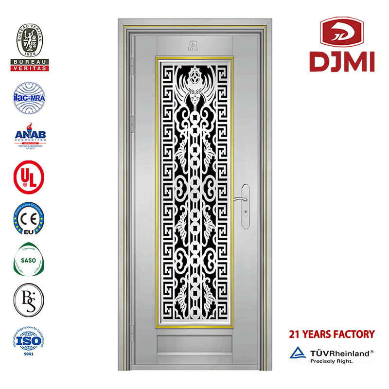 Неръждаема стомана Основни дизайни Double Door High Ss China House Design Commercial Double Exterior Doors дизайни на висококачествена врата за достъп до неръжд...