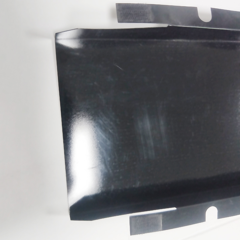 Изолационен лист за захранване на батерия 0,5 мм черно изолационно уплътнение Устойчив на висока температура термоизолация на ко...