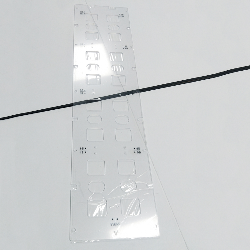 BOPU на едро батерия изолация капак 3.1MMPC прозрачна борда на модула на батерията