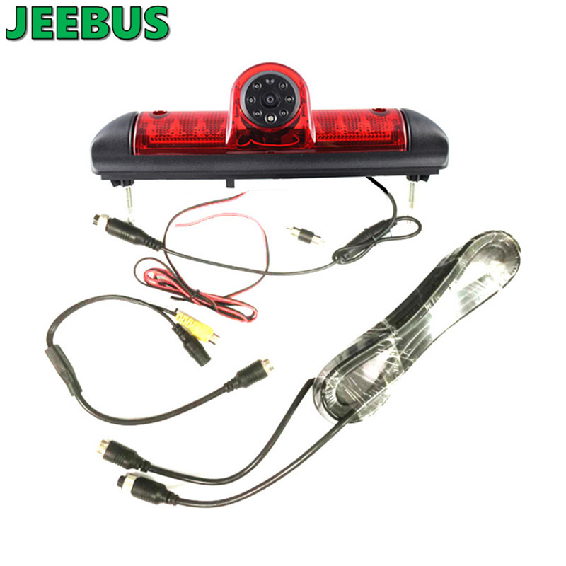 HD Night Vision Водоустойчива широкоъгълна камера за високо ниво на спирачна светлина за Fiat Ducato 2006-2017 3 поколение Peugeot Boxer, Citroen Jumper и така ...