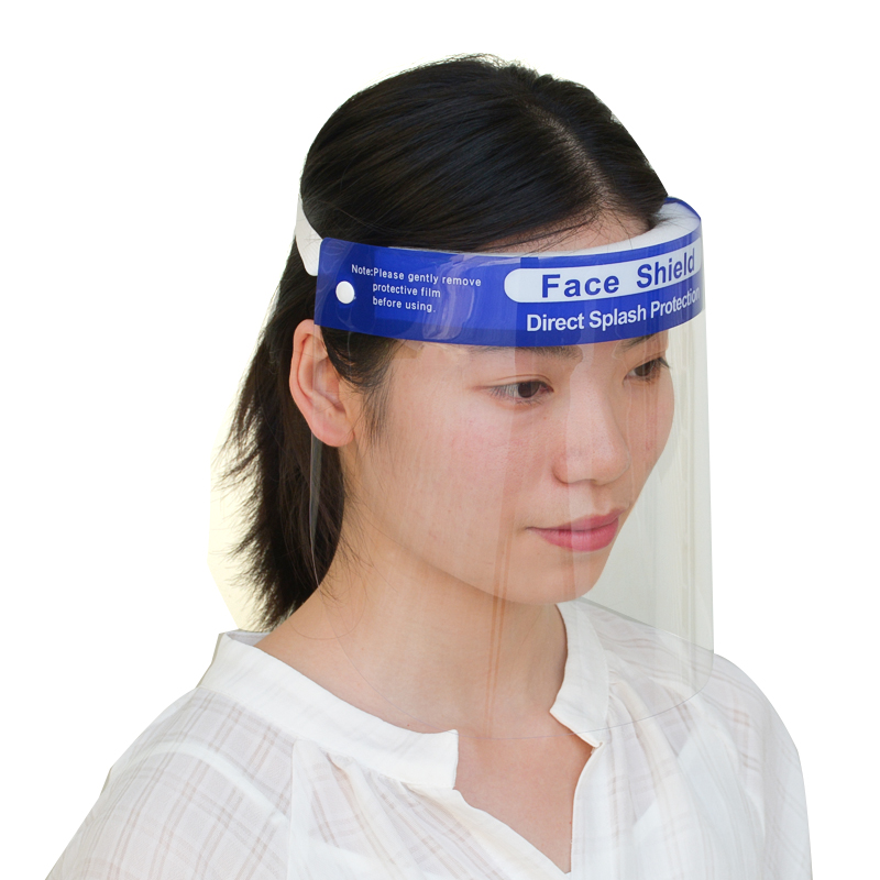 RUsable ANSI Z87.1 Clear Shield Face Dust Proof Face Shield Visor Facebeed С пяна