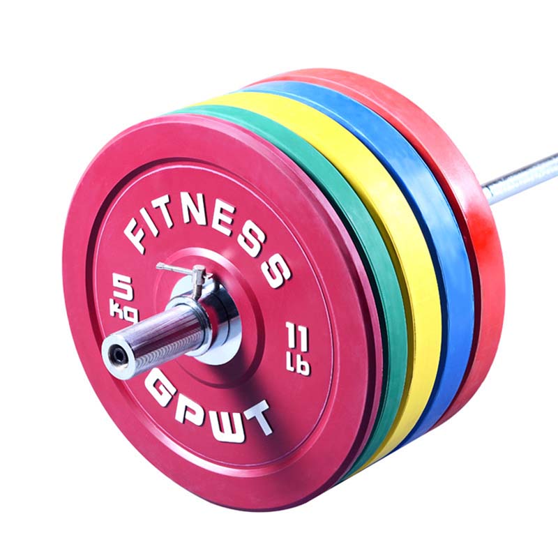 Leadman Taight Plates Продават Well Weight Barbell Plate за фитнес фитнес фитнес плоскости каучук
