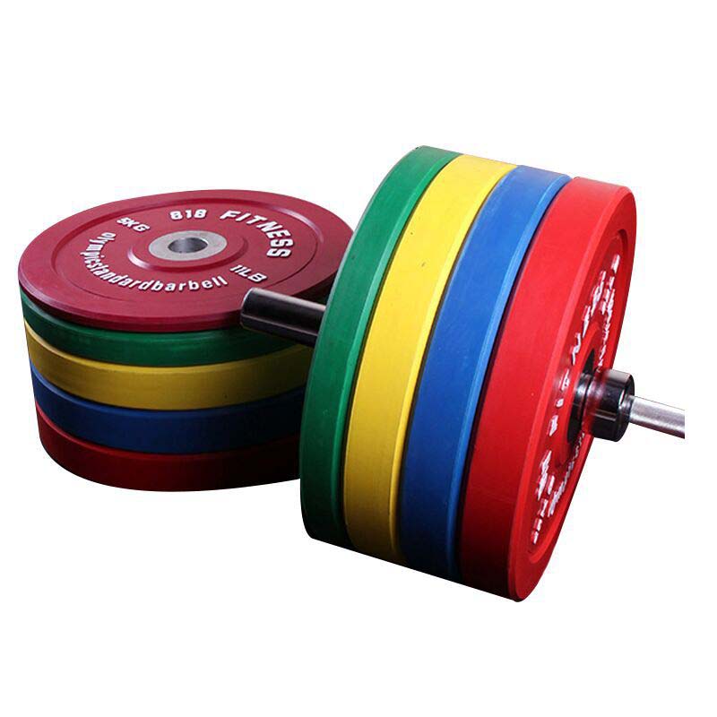 Leadman Taight Plates Продават Well Weight Barbell Plate за фитнес фитнес фитнес плоскости каучук