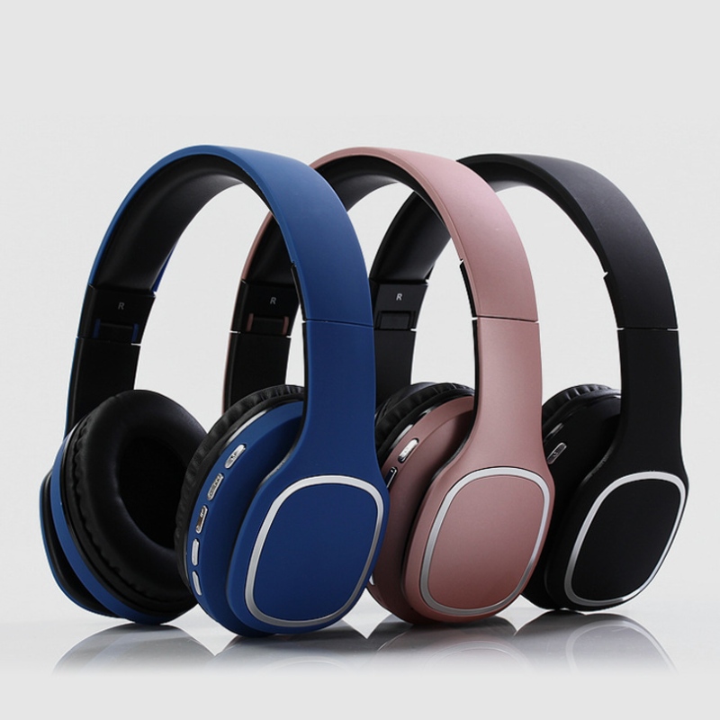 Нов дизайн Прекъсване на звука на слушалките Безжични слушалки Синя слушалка