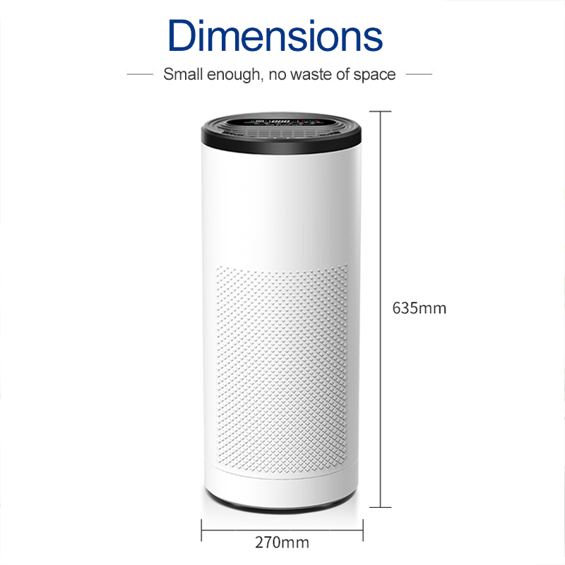 Smart Home Air Cleaning Active Carbon Anion Негативен Ion Air Purifier