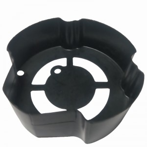 Високотемпературно устойчив черен обков изолационен лист 0,43mm огнеупорна обработка на уплътненията