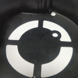 Високотемпературно устойчив черен обков изолационен лист 0,43mm огнеупорна обработка на уплътненията