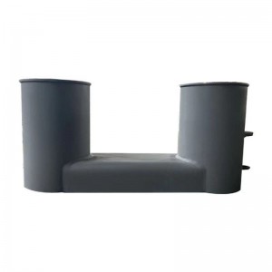 Морски тигообразен полиран бронзов акостиращ с единични/двойни шипове