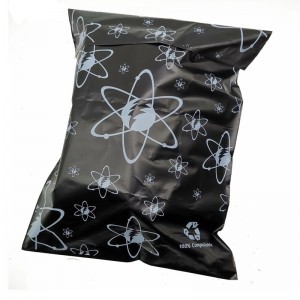 Висококачествен печат, компостиращ биоразградими пликове за царевично нишесте