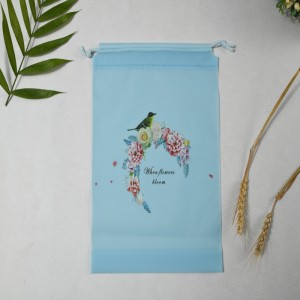 ЕВА Картуун печат Козметична чанта Dravstring Makeup Bag Жени Пътуване грим Обувки Съхраняващи Торби