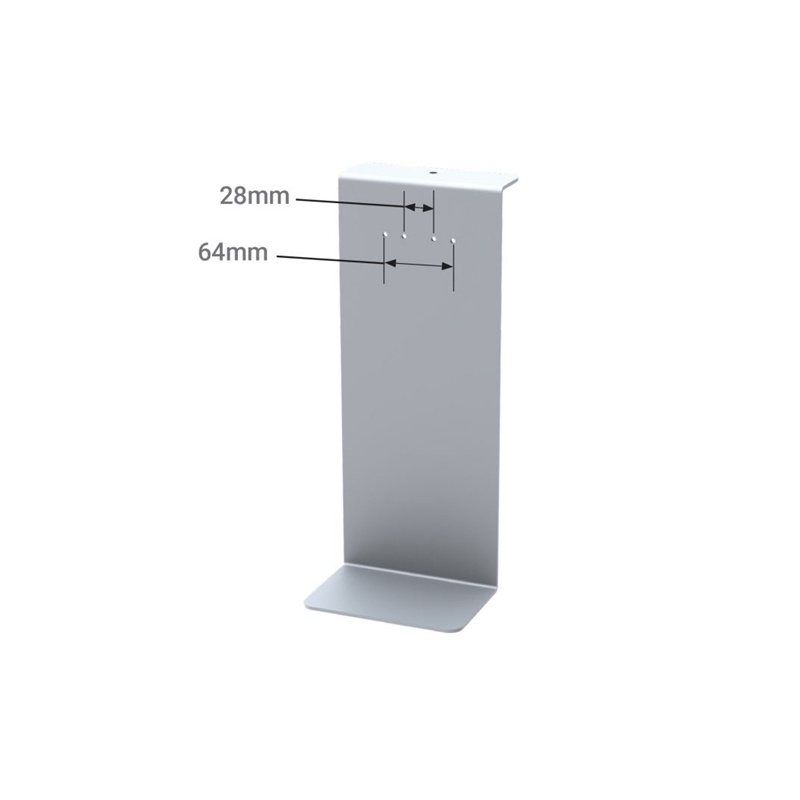 TMJ709 Factory Free Standing Metal Single Side Floor Sanitizer Dispenser Rack