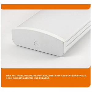 Свързани светодиодни обвивки Flashmount Light 4ft,LED Shop light for Garage - 5000K, ETL and Energy Star Certified,LED Linear Indoor Lights, LED Celing Light