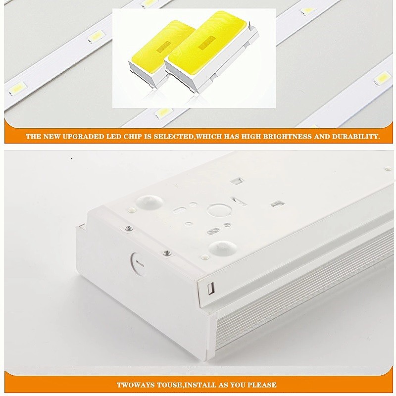 Седеминчов rhombus,4FT LED WOATOUM OF WP Light, 4000K Неутрален Бял, 4Foot LED Shop Lights for Garage