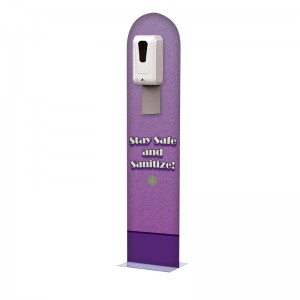 TMJ713 Стандинг Хенд Sanitizer Dispencer Dispencer Stand with Холдър Portable Hand Sanitizing Stand Display