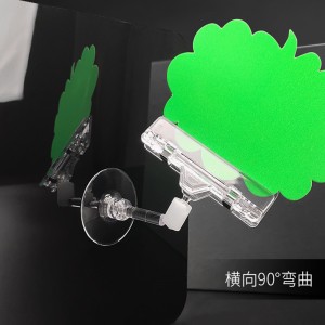 PP-716 клампа клампа клампа, държател на ленти, поставка на етикети, кламер на супермаркета