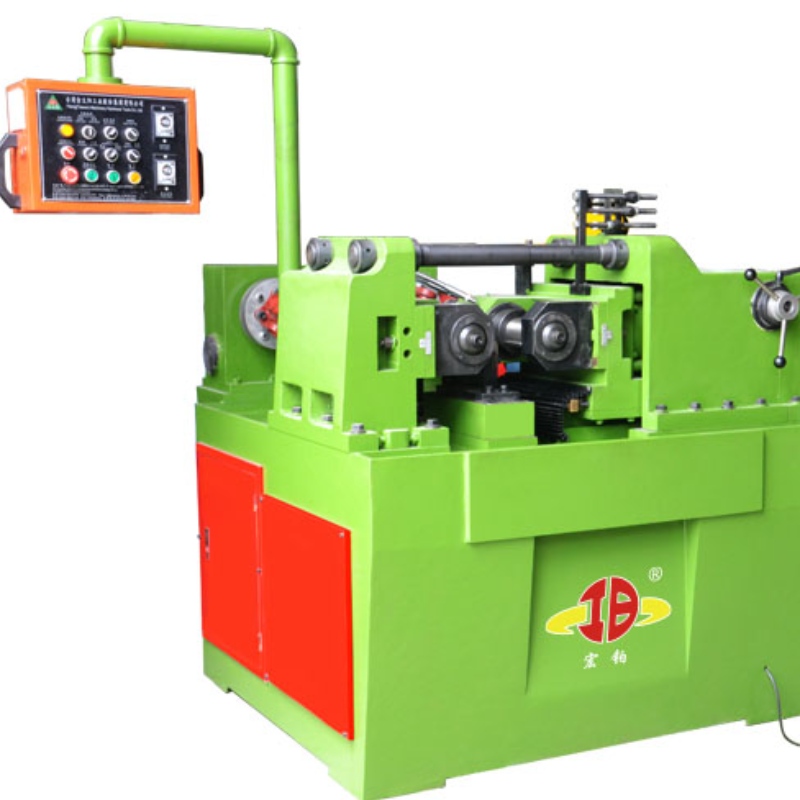 HB-50 Автоматична двувалова хидравлична резбова валцовъчна цена на машината за валцоване в Китай диаметър 6-50mm