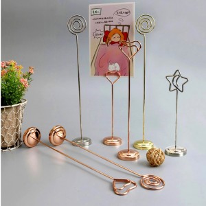 TMJ PP-540 марка висококачествен творчески клип от неръждаема стомана вертикална настолна маса за шкафове за маса цена на стока