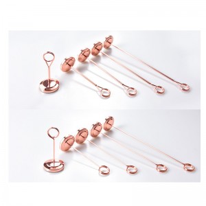 TMJ PP-541 Поставка за етикет за печене на хляб метален стоков дисплей с ценови етикет