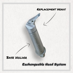 Система за сменяема глава Emet \\/ Алуминиева главина на колелото за обработка \\/ струговане