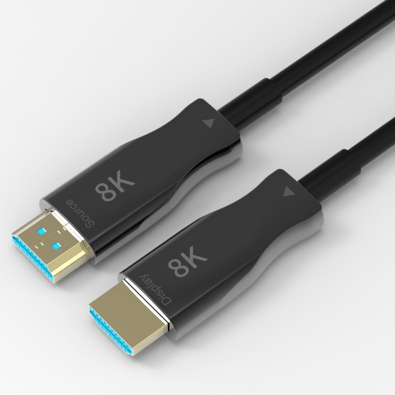 Горещи продажби 10M \/ 33 фута HDMI 8K AOC удължител с 8K @ 60Hz \/ 4K @ 120Hz 48Gbps мъжки към мъжки за видеопрожекция