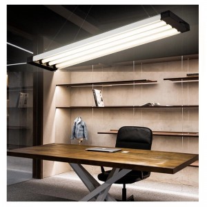 Офис Търговски център Офис Полилей Полилей Полилей Полилей Обикновена лентовидна ъглова таванна лампа High Power