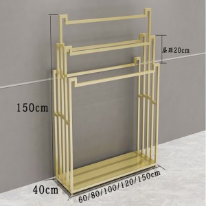 TMJ PP-564 Китай производител на едро персонализиращ се дизайн рафт за злато от розово злато