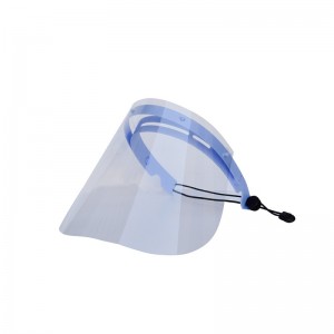 Нова мода Анти мъгла Пълна изчистена цветна тонирана регулируема щитка за лице Пластмаса