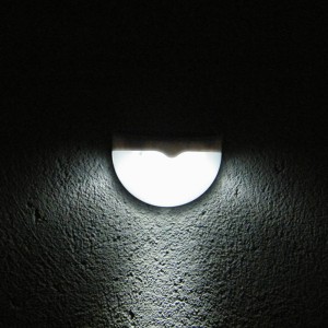 Слънчева полукръгла стенна лампа