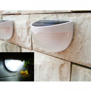 Слънчева полукръгла стенна лампа