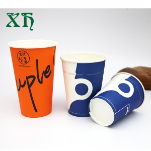 8.12.16 унции единични чаши за хартия за стена