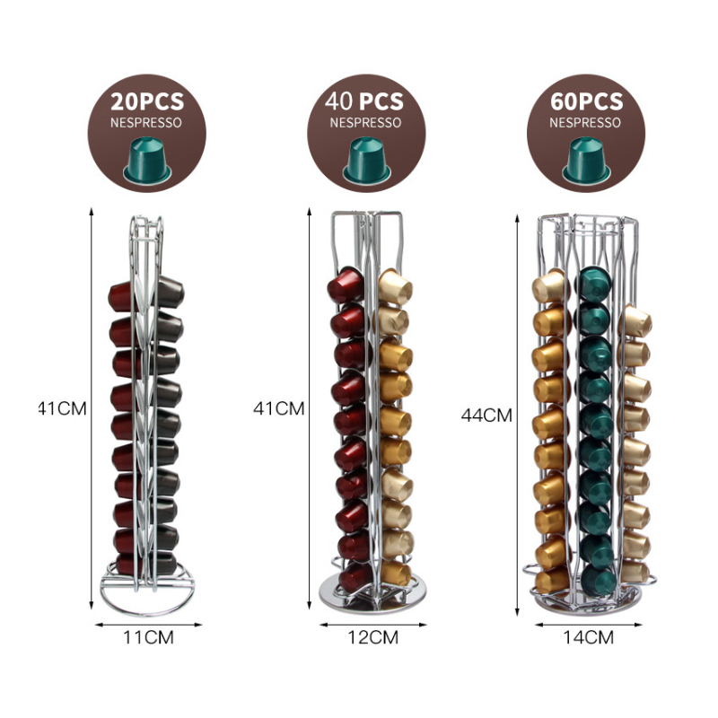 TMJ PP-583 Доставка на едро Nessпресо Coffee Capsule Holder Display Rack