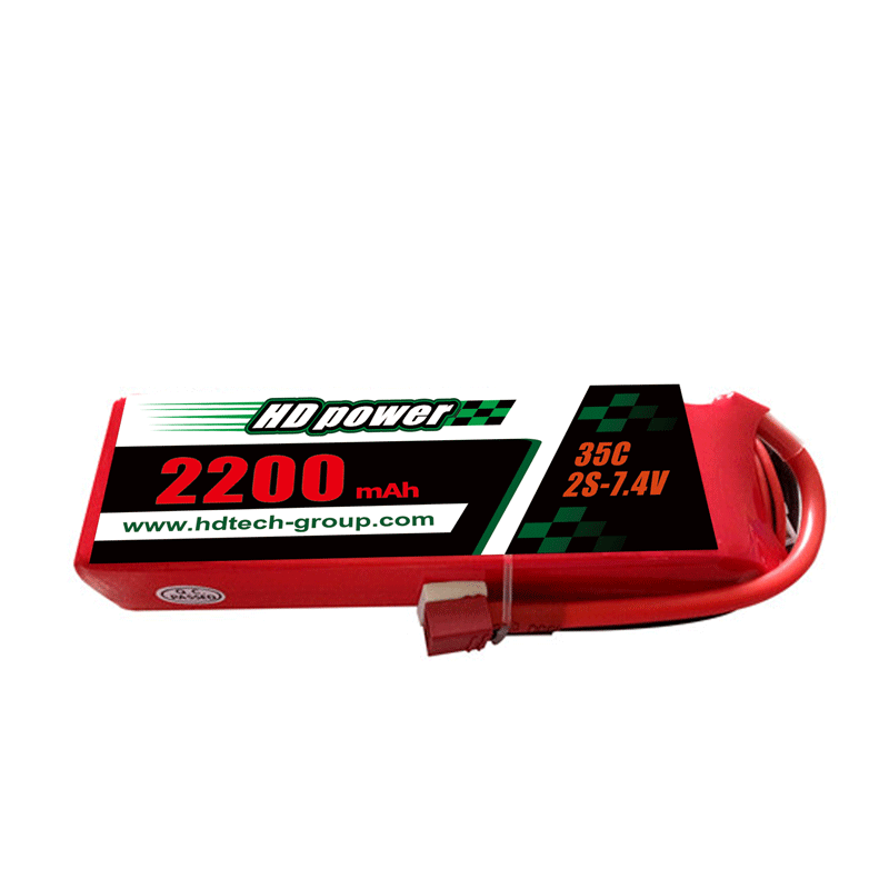 HD POWER 2200mAh 35C 2S 7.4V липо батерия