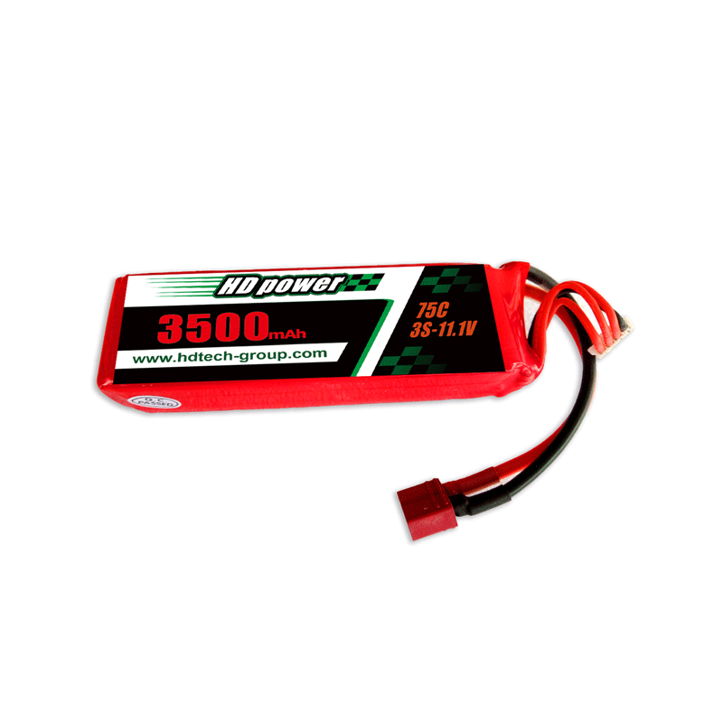 HD POWER 3500mAh 75C 3S 11.1V липоматична батерия