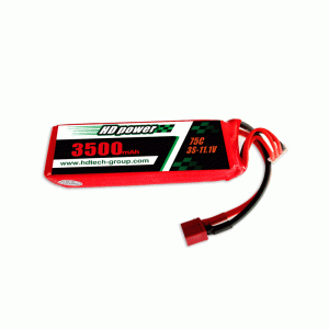 HD POWER 3500mAh 75C 3S 11.1V липоматична батерия