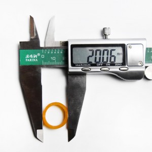 Персонализиран от производителя 08 * 2 жълт прозрачен пръстен за свързване на кабели за данни, устойчив на висока температура, усто...