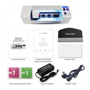 Горещ екран за защита на Кътинг Plotter Machine Tpu Full Cover Film Platter Machine