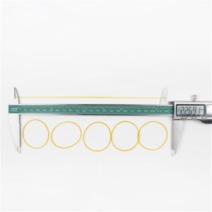 Производителите на гумени ленти на едро Еластична тънка гумена лента, свързана с пари, Вратовръзка за цветя, Гумен пръстен